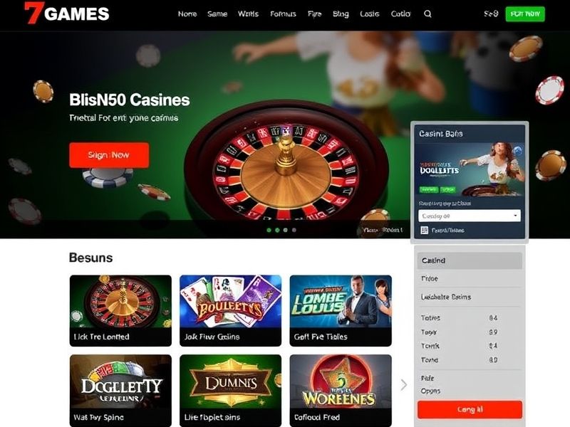 Welcome to 7games, your ultimate guide to online gambling and casino entertainment. Explore expert reviews, real-time betting tips, and the latest promotions at 7games.com.